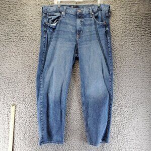 Gap Jeans Womens Size 18/34 Blue 90s Loose Fit Stretch Denim